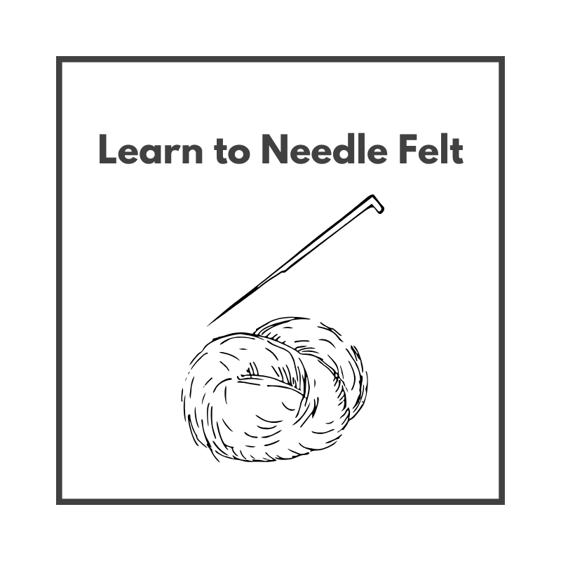 River Colors Studio Learn to Needle Felt (3/8, 12 pm - 2:30 pm) Sold Out