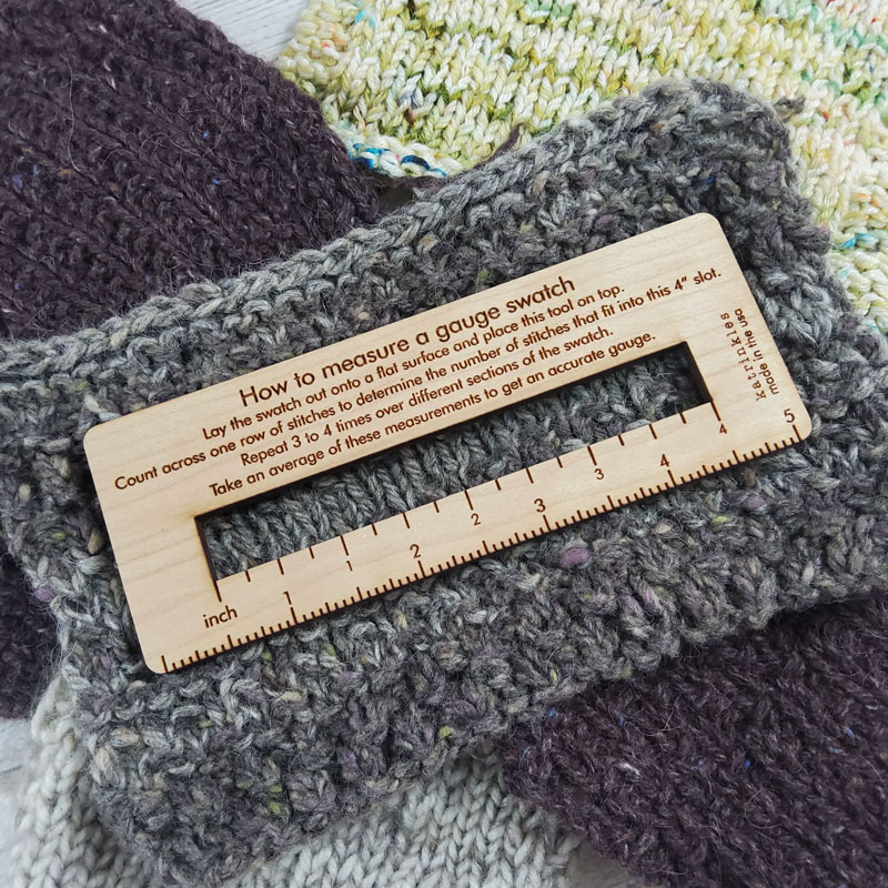 Katrinkles Katrinkles How To Measure Gauge Swatch Tool