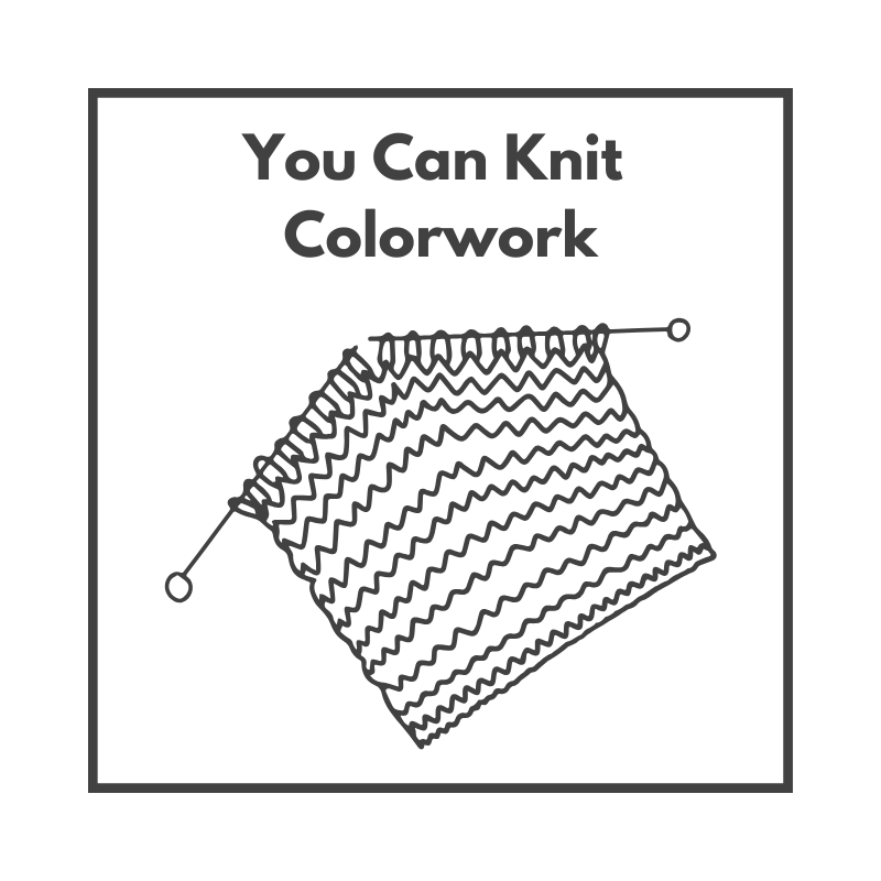 River Colors Studio You Can Knit Colorwork  (4/18 & 4/25)