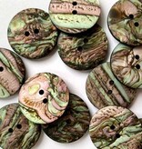 Textile Garden TGB5887 Matte Black Bio Resin Opal Colors 22mm