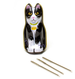 Black Cat Tin - Tapestry Needles