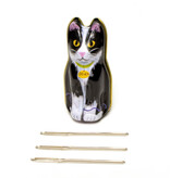 Degen Black Cat Tin - Tapestry Needles