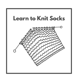River Colors Studio Learn to Knit Socks