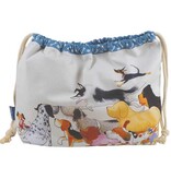 Emma Ball Emma Ball Paw Club Drawstring Bag