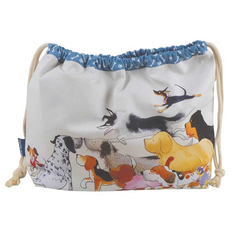 Emma Ball Emma Ball Paw Club Drawstring Bag