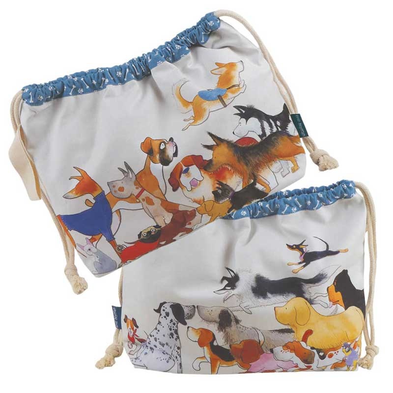 Emma Ball Emma Ball Paw Club Drawstring Bag
