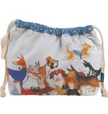 Emma Ball Emma Ball Paw Club Drawstring Bag