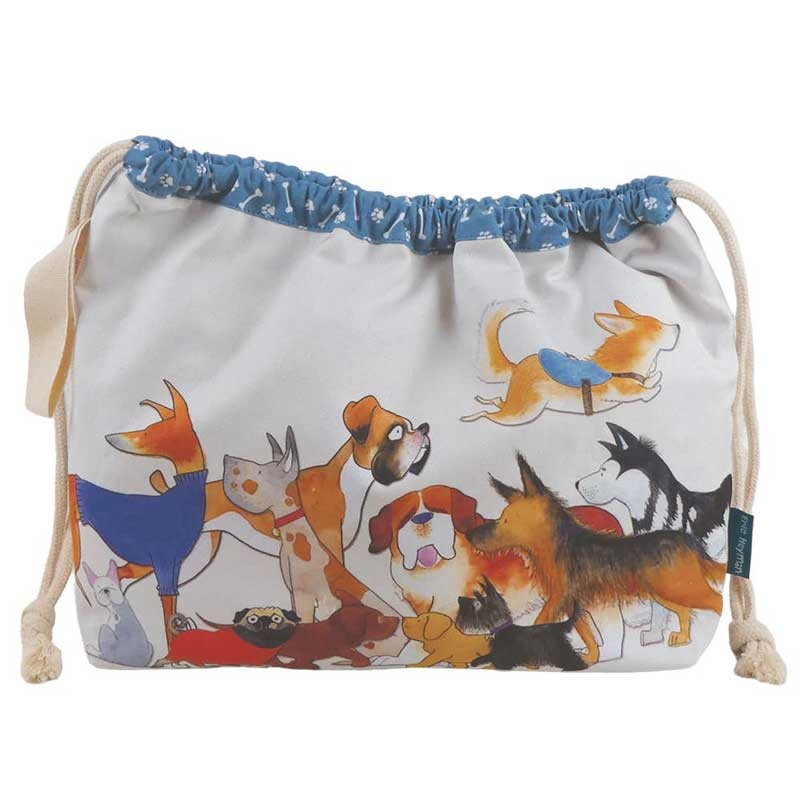 Emma Ball Emma Ball Paw Club Drawstring Bag
