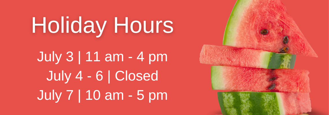 Holiday Hours