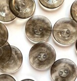 Textile Garden TGB5940 Semi-Transparent Grey Sewing Buttons - 18mm