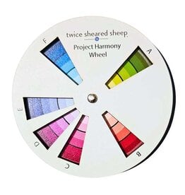 Twice Sheared Sheep Project Harmony Color Wheel