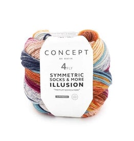 Katia Symmetric Sock & More Illusion