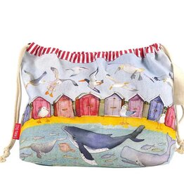 Emma Ball Sealife Drawstring Bag
