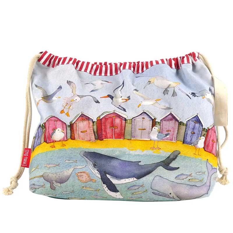 Emma Ball Emma Ball Sealife Drawstring Bag