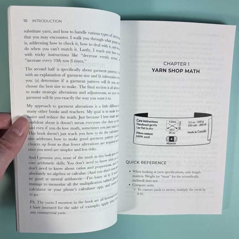 Microcosm Publishing Math for Knitters by Kate Atherley