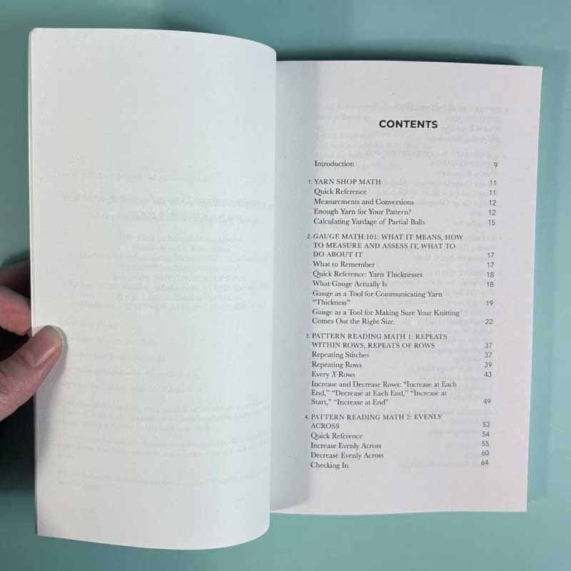 Microcosm Publishing Math for Knitters by Kate Atherley