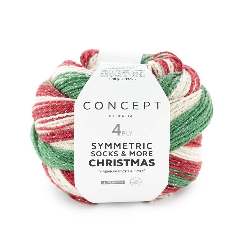 Katia Concept Symmetric Socks & More Christmas