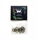 Kokomo Small Brass Textured Stitch Markers