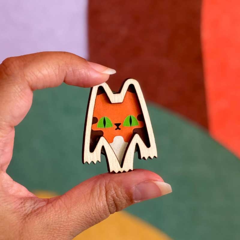 Lemonwood Lemonwood Meowsome Yarn Cutter