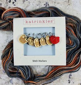 Katrinkles Yarn Chickens Stitch Marker Set