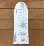 The Sock Ruler The Original Sock Ruler