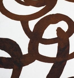 steve mckenzie's Loop Print Fabric Oyster Background
