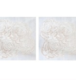steve mckenzie's Blush Rose Arrangement Pillow 24" x 24" (2),printed,