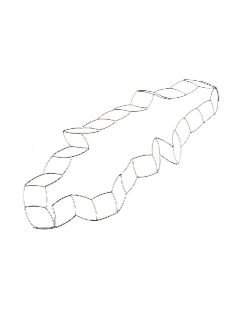 Materia Design GEOMETRA PIANA rhodium N