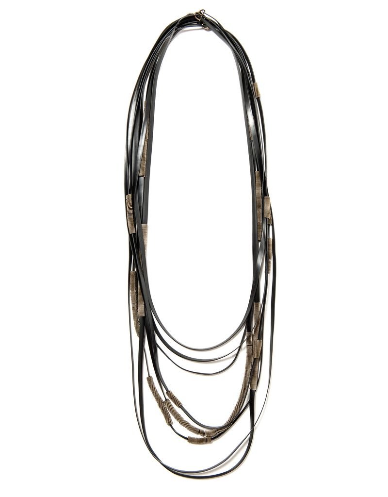 Monica Trevisi PVC layered steel loop N