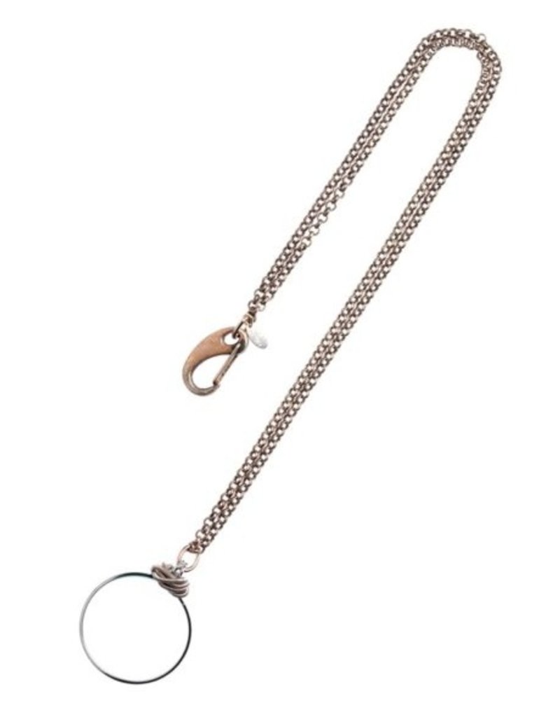 Monica Trevisi Magnifying glass single chain N
