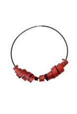 Marija Bajovska Eel skin wrap short N