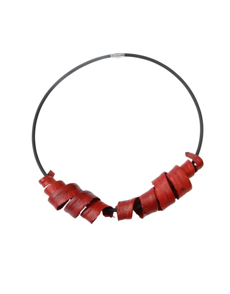 Marija Bajovska Eel skin wrap short N