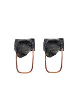 Marija Bajovska Rectangle drop eel skin E