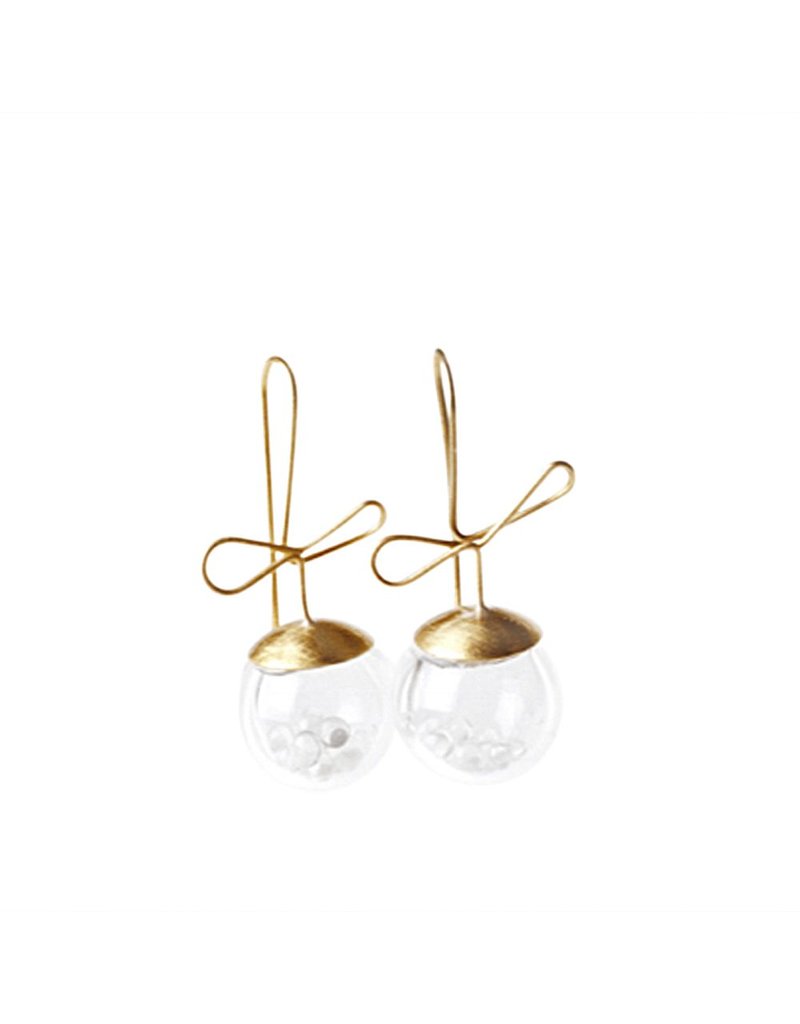 RosaMendez LLUVIA bow tie glass ball E