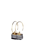 RosaMendez NYORK 3 stack glass hoop E