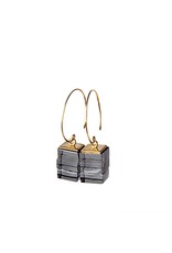 RosaMendez NYORK 5 stack glass hoop E