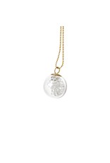 RosaMendez LLUVIA globe large glass chain N