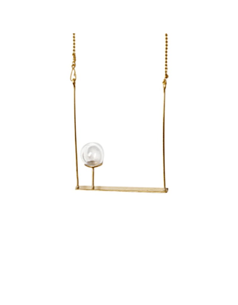 RosaMendez EQUILIBRIO rectangle glass ball N