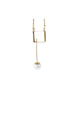 RosaMendez EQUILIBRIO square drop glass ball N