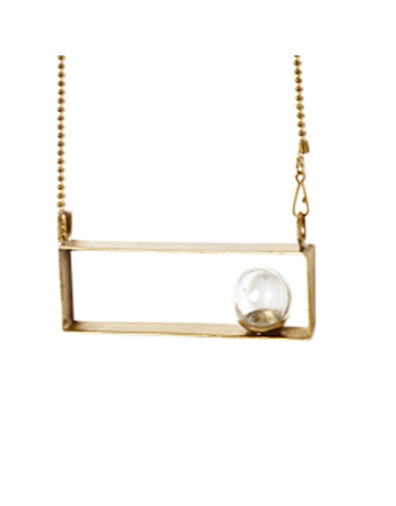 RosaMendez EQUILIBRIO rectangle glass ball N