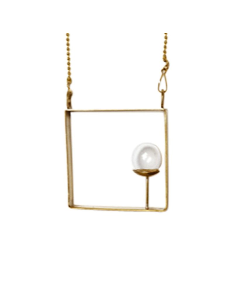 RosaMendez EQUILIBRIO square glass ball N