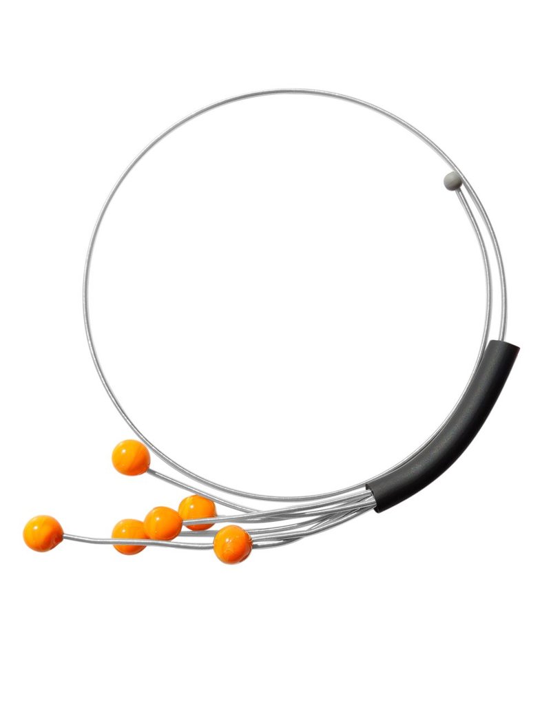 Jolly PETALI18ACC steel glass ball flower N