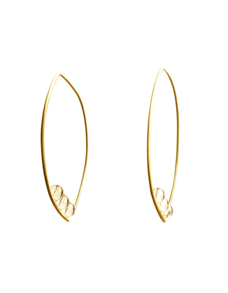 RosaMendez TUBULAR bent mini glass ball E