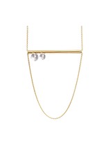 RosaMendez TUBULAR2 glass ball stick pendant N