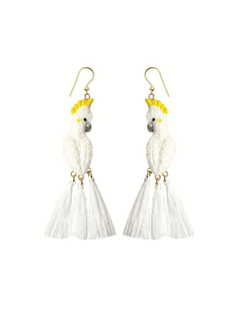 Nach White Cockatoo 3 Pompom E