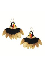 Nach Toucan head fan feather E