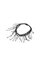 Materia Design LUCE rubber and brass cube pendant shot N