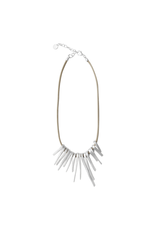 Carme Anglada Silver spike pendant N