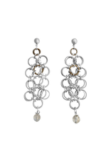 Monica Trevisi MAORO14  Three strand circle drop stone E