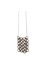 Monica Trevisi MATIC05  Pendant square net N